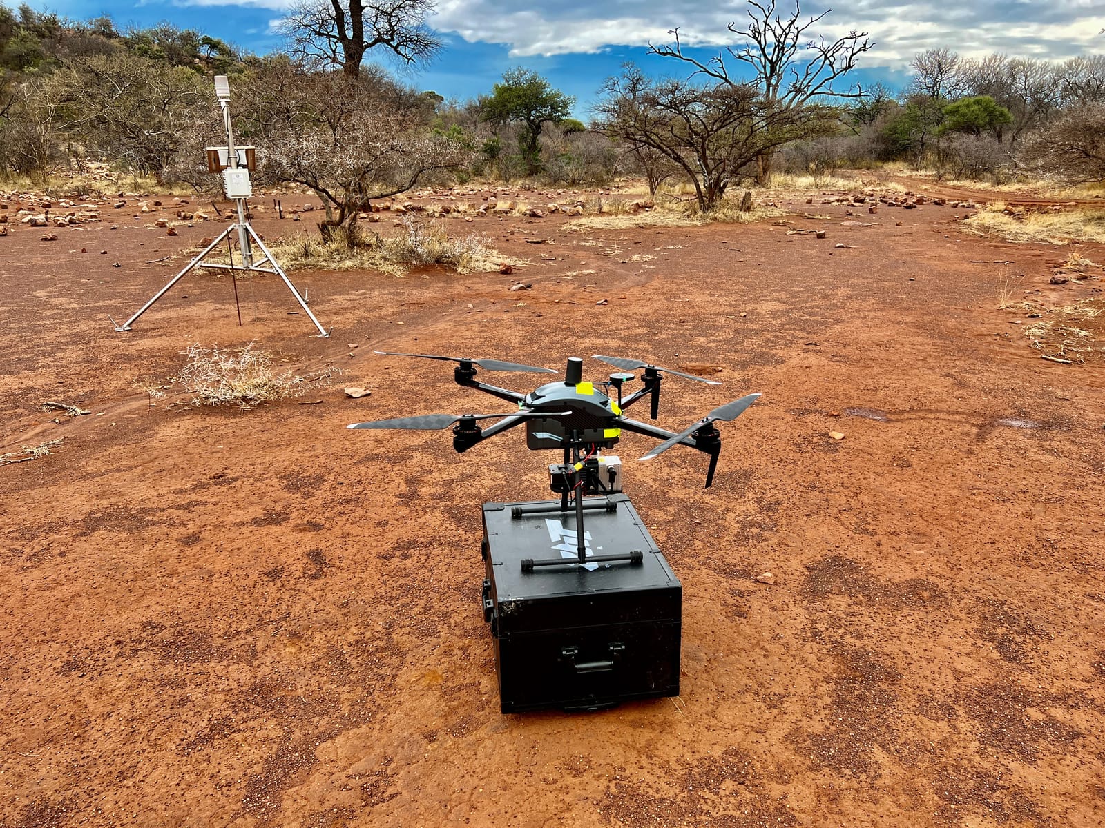 Remote mine LiDAR surveys via the internet (drone-in-a-box) - image 9