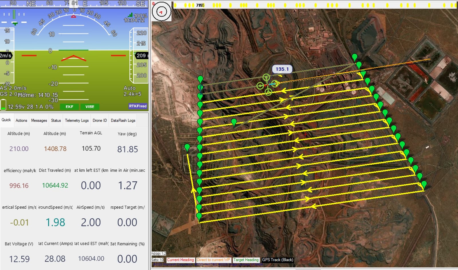 Remote mine LiDAR surveys via the internet (drone-in-a-box) - image 2