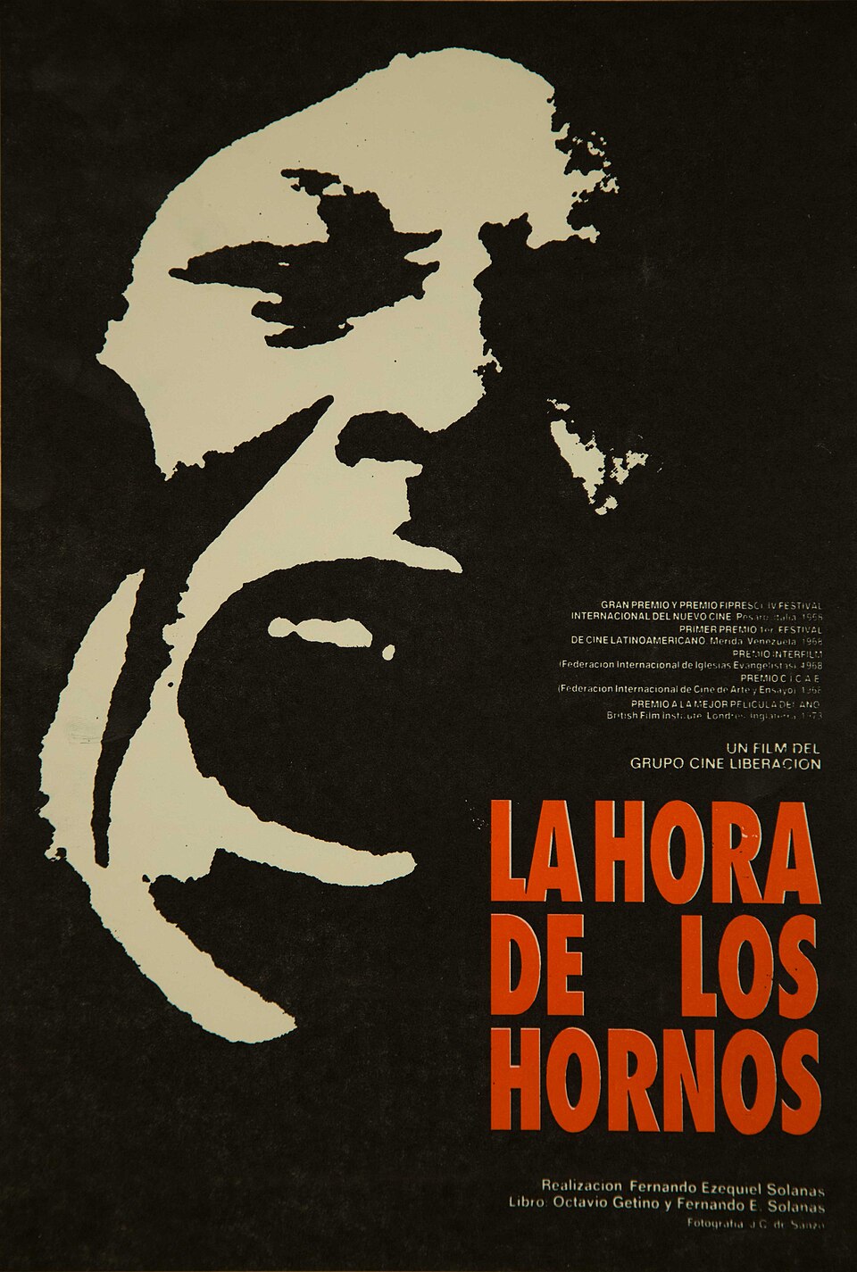 Poster de La hora de los hornos, 1ra parte Neocolonialismo y violencia (1966-1968)