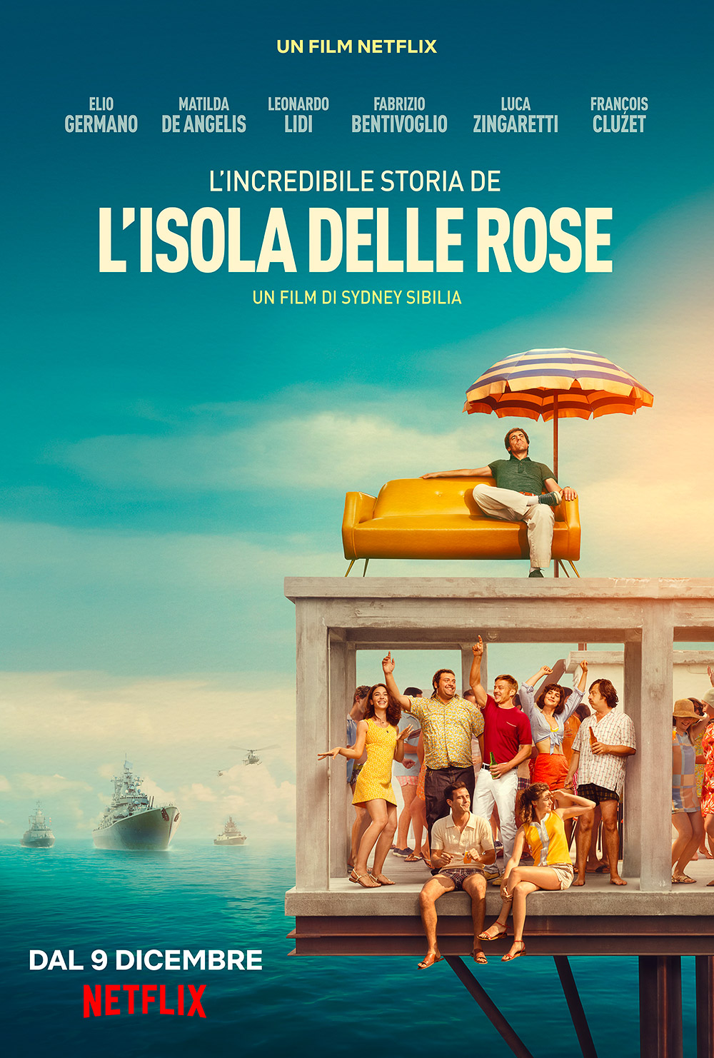 Poster de La increíble historia de la Isla Rosa