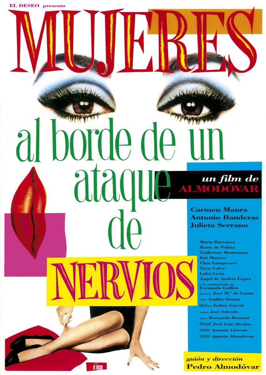 Poster de Mujeres al borde de un ataque de nervios