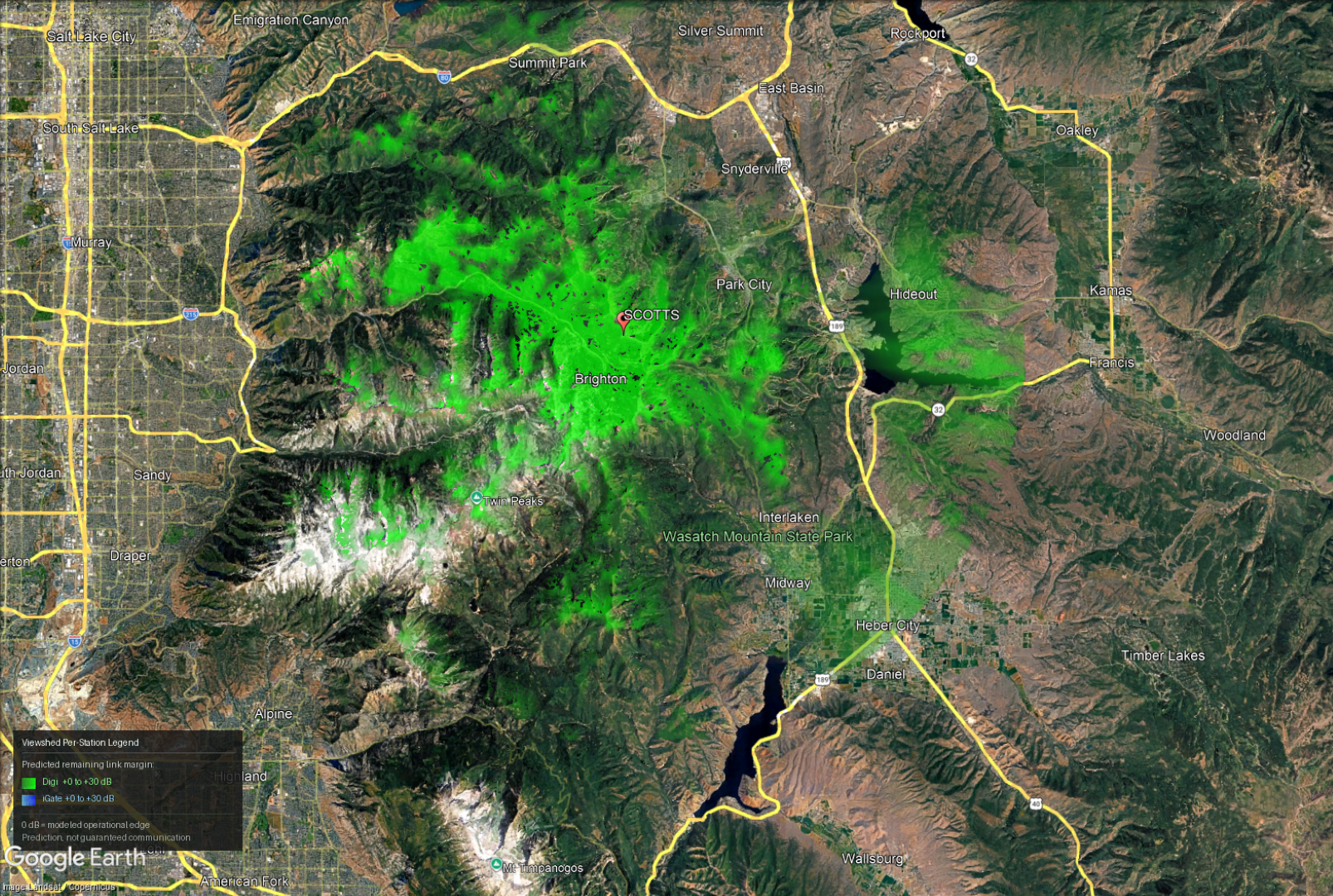 Scotts peak output