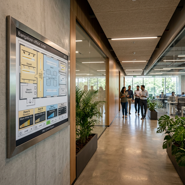DALI Lighting Control for Commercial Buildings in India — A Technical Guide