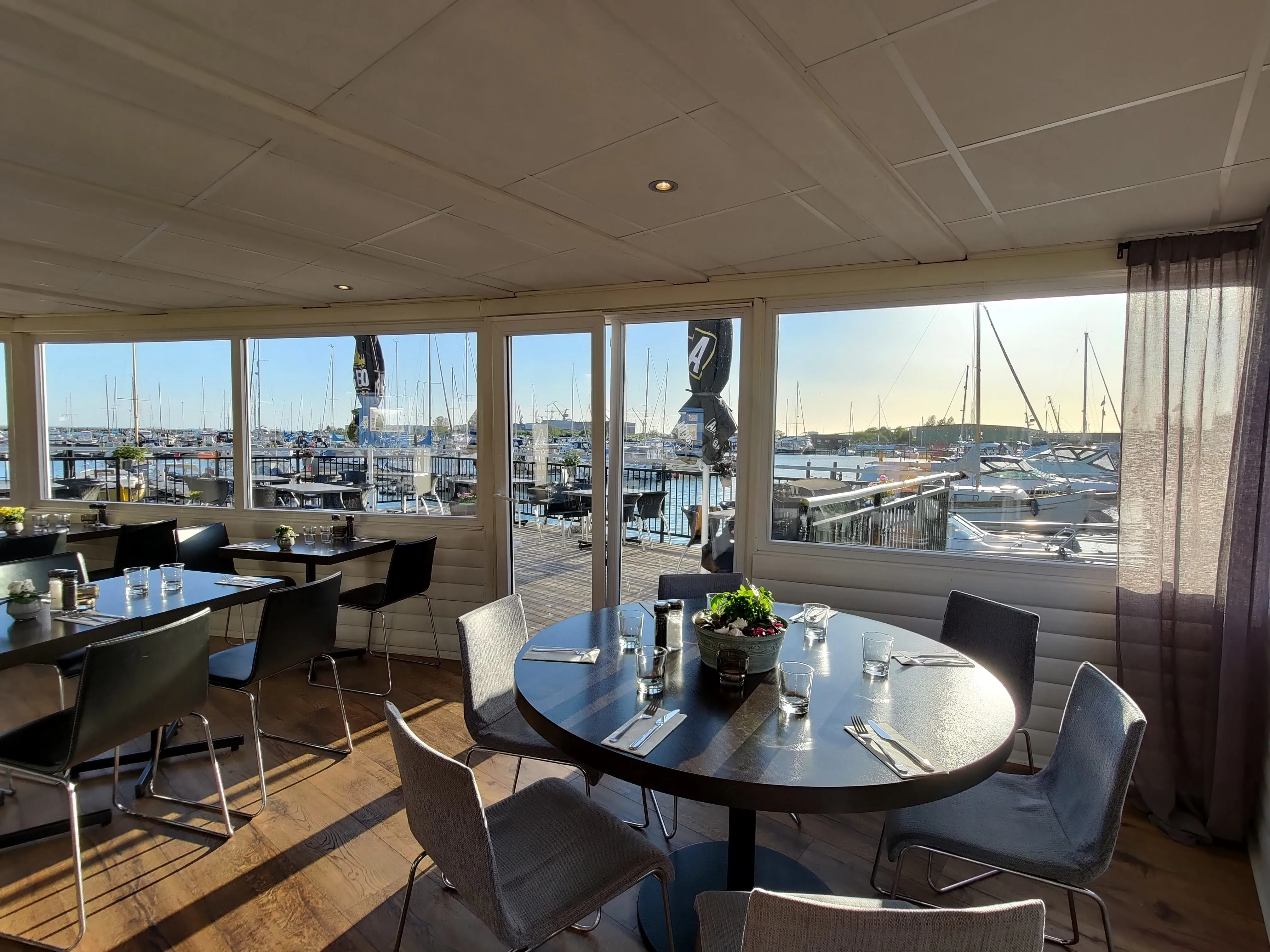 Elegant restaurant interior