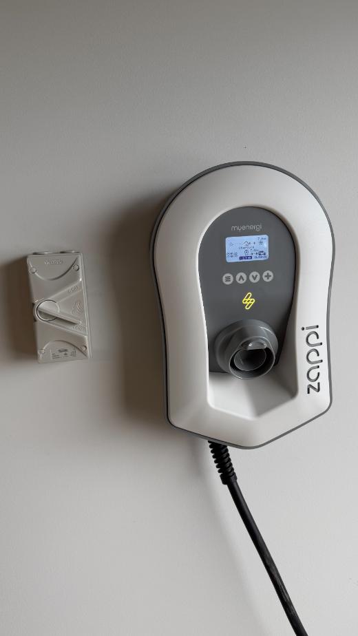 Zappi home EV charger installed by Tecpro Electrical in Melbourne