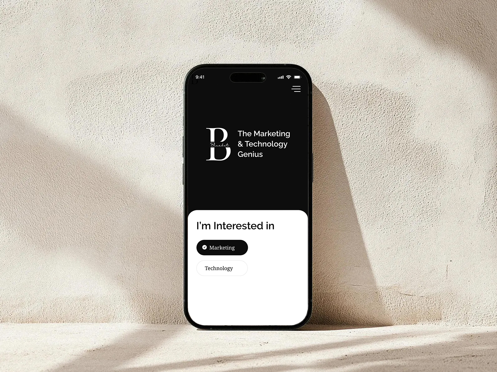 Bluebot Group website design