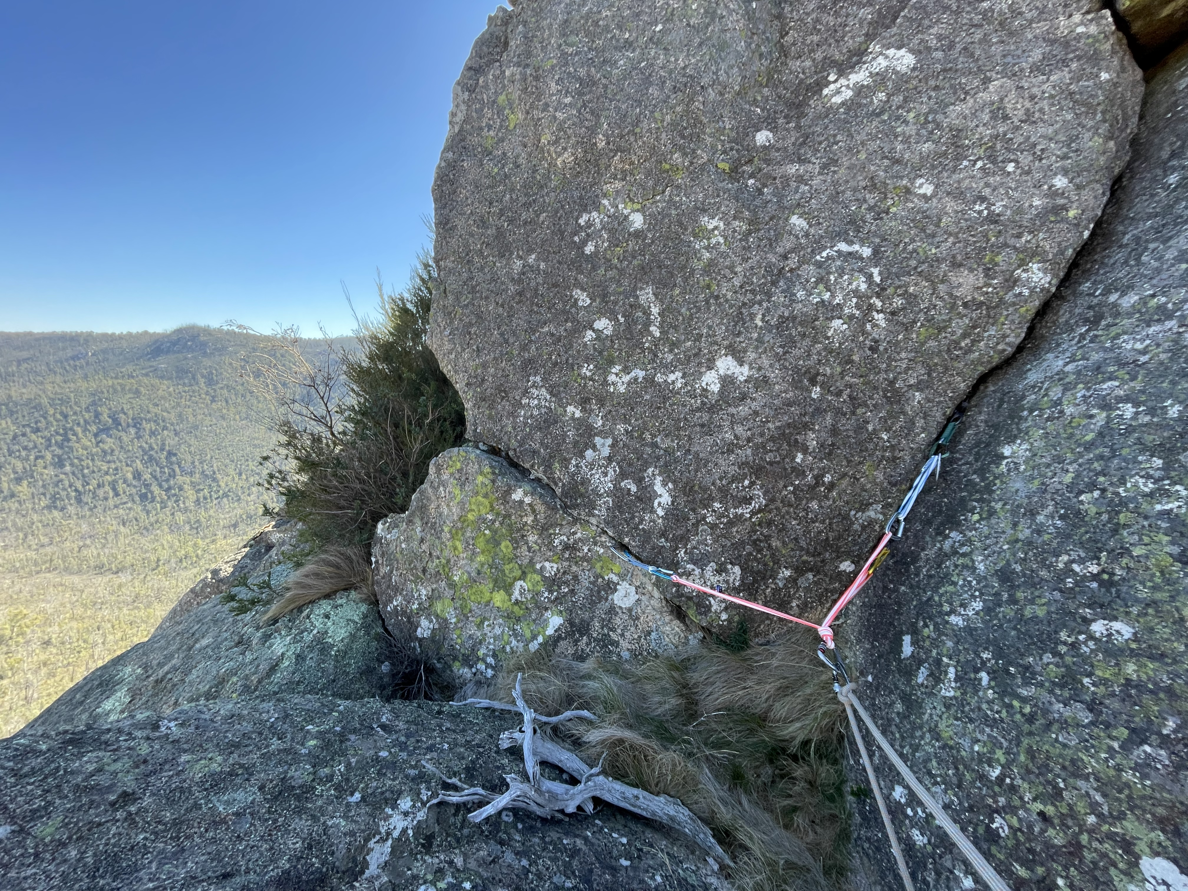 Trad Anchor In Booroomba Rocks