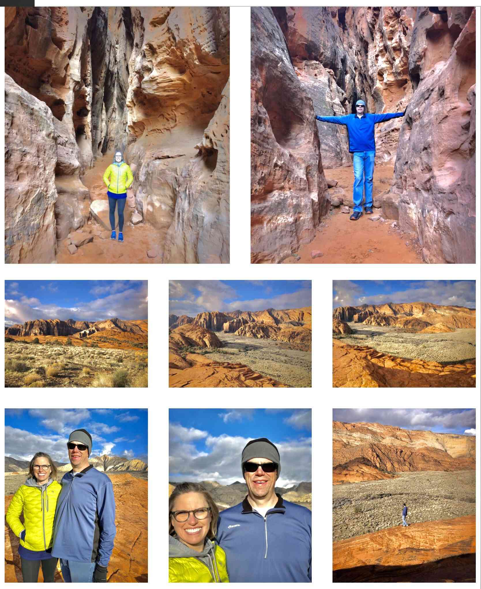 Roger's beautiful pictures of Yant Flats & Snow Canyon...