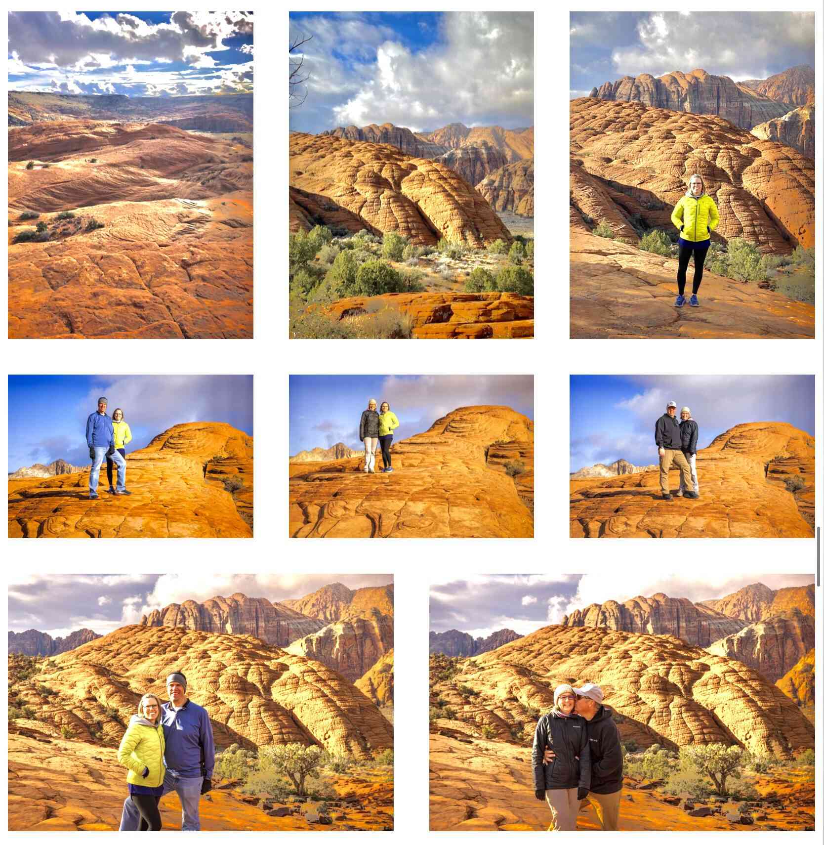 Roger's beautiful pictures of Yant Flats & Snow Canyon...