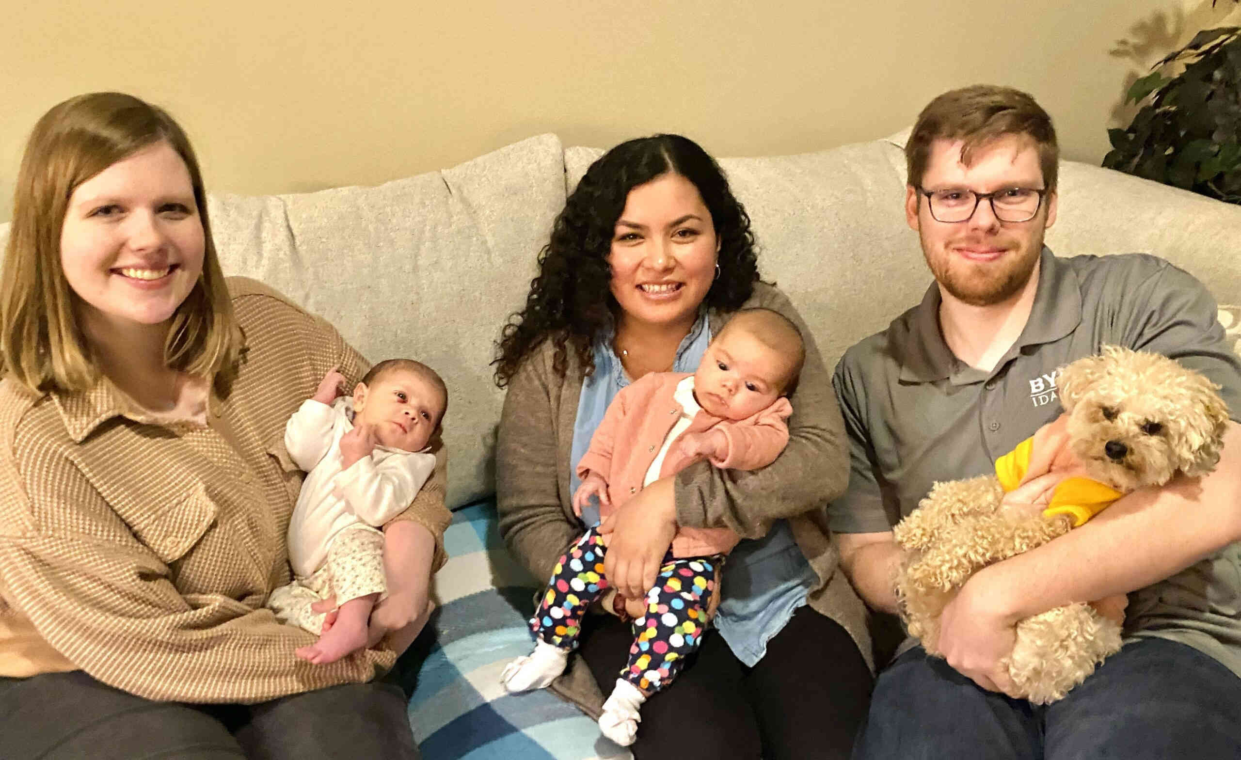 (the kids with their babies!)