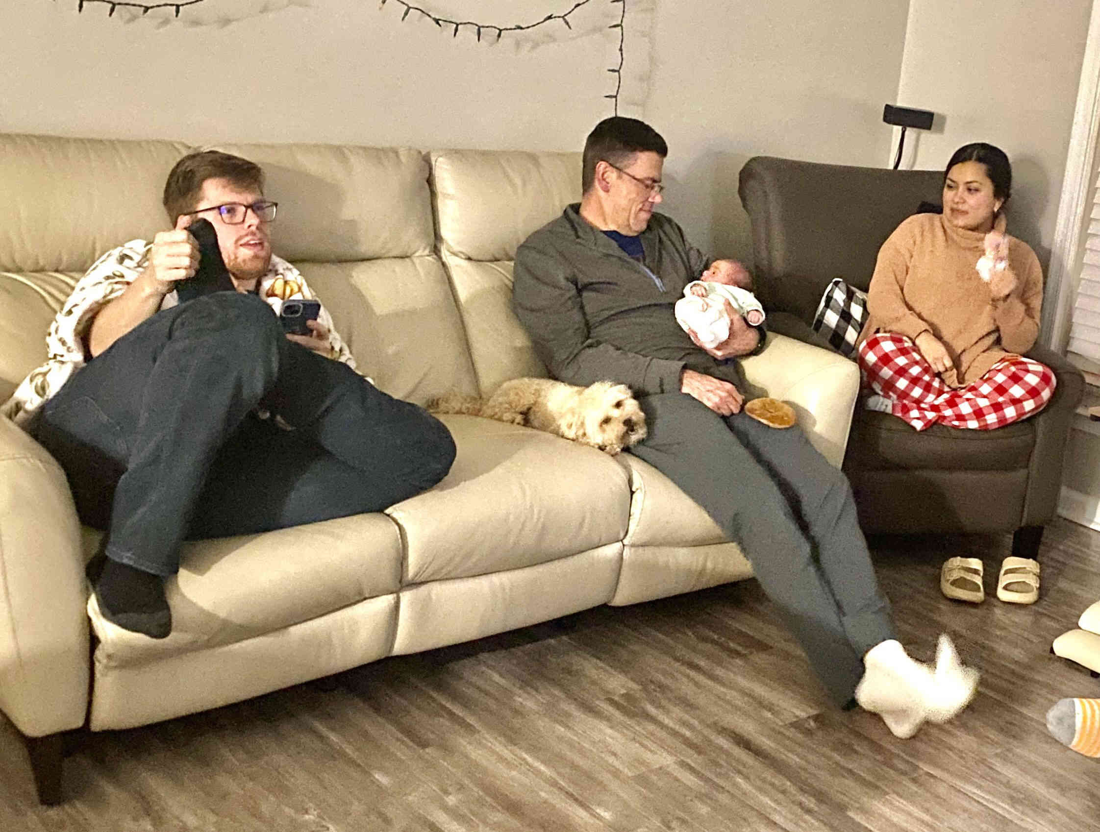 Watching movies together
