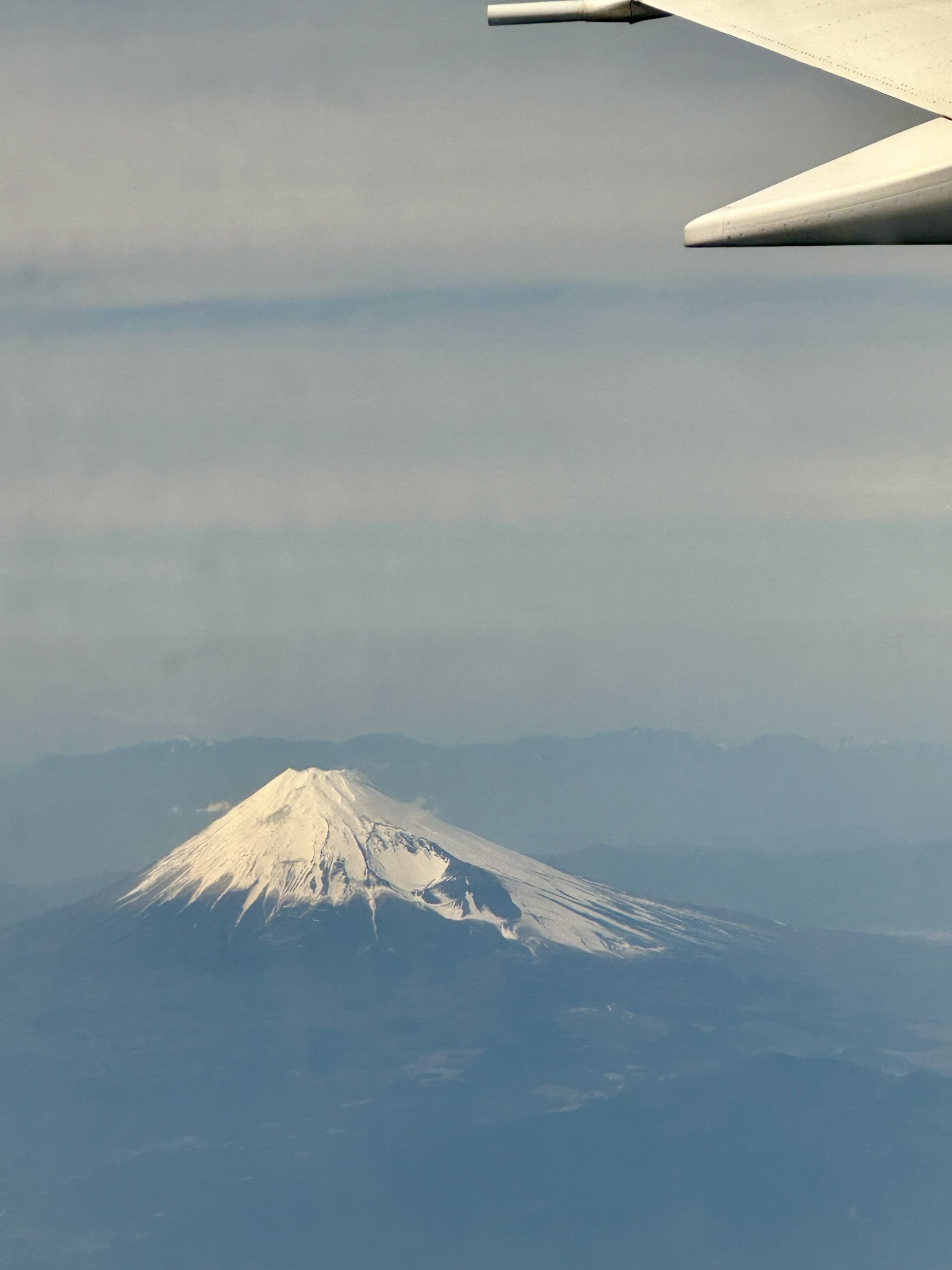Brad was more-than ready to start traveling again for work, and luckily his boss finally gave him the green light. The end if March, beginning of April, he spent two very exhausting weeks in China and Japan (and was able to get this great pic of Mt. Fuji flying in).