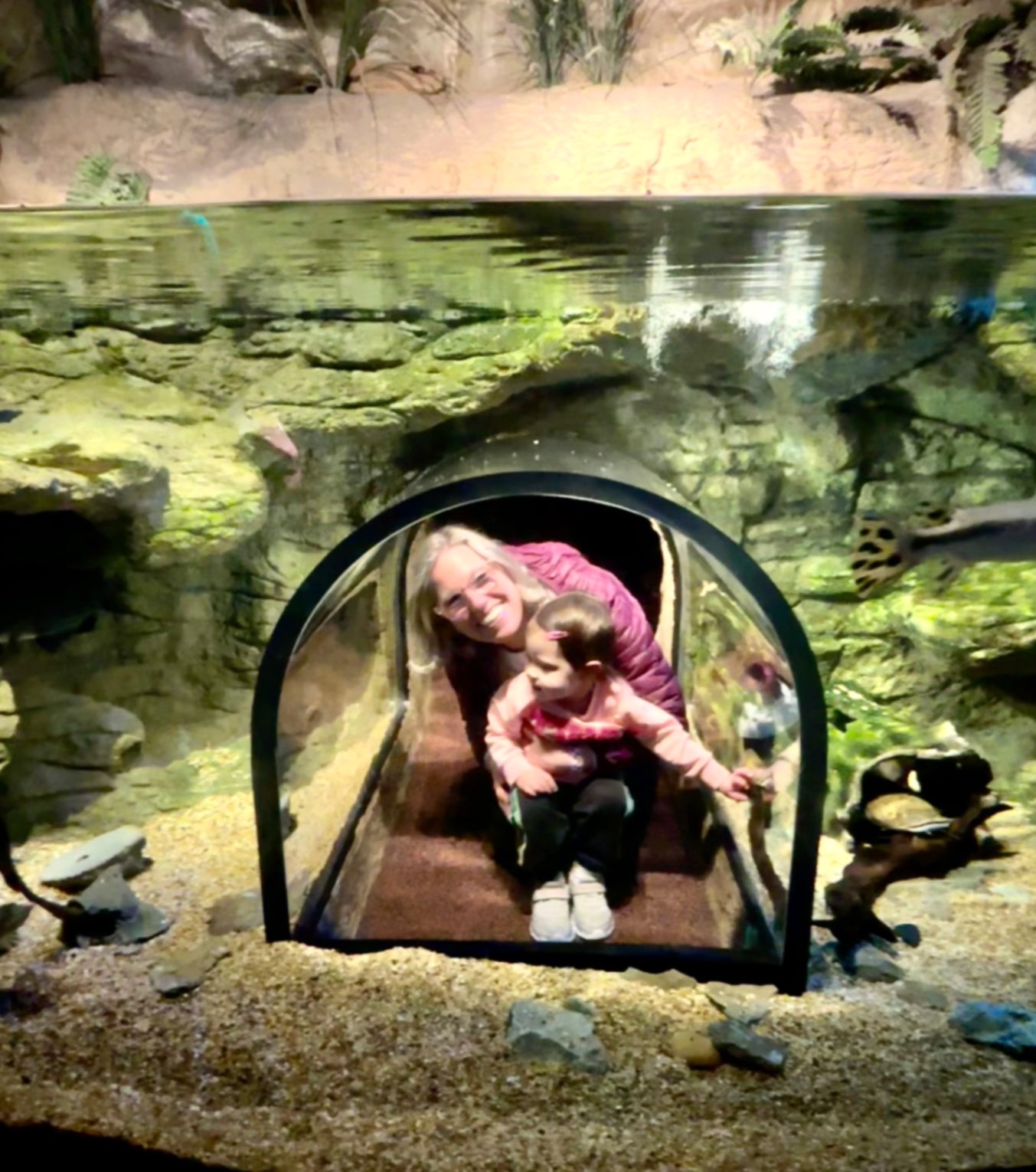 but she first celebrated her birthday by going to the Cincinnati Children's Museum with Momma and Mimi!