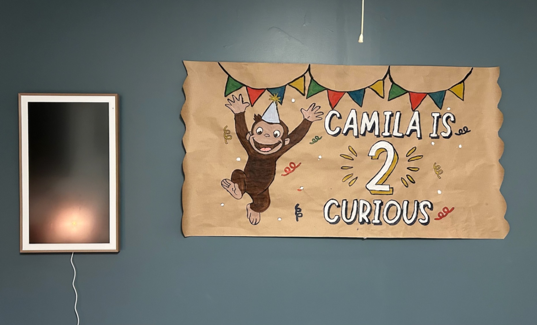 Back at home in West Virginia, Camila had a Curious George-themed birthday, and celebrated it with friends and family!