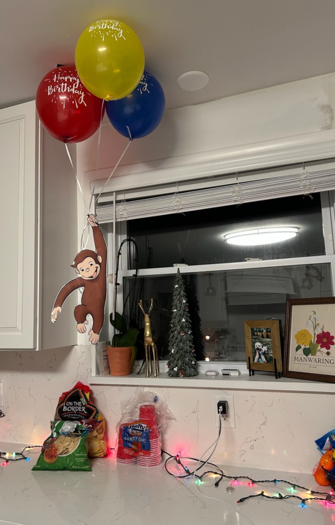 Back at home in West Virginia, Camila had a Curious George-themed birthday, and celebrated it with friends and family!