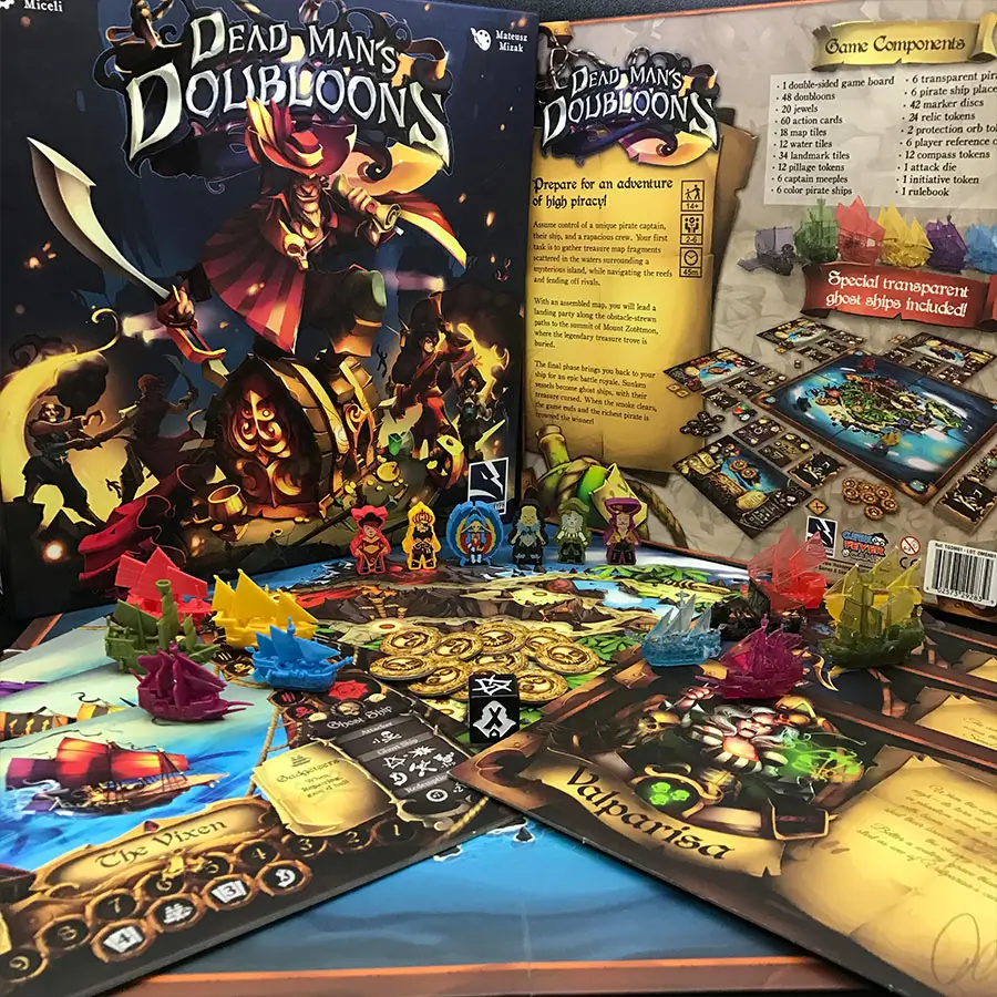 Ninox Games, a respected manufacturer that makes custom card and board games, known for making successful games on Kickstarter.