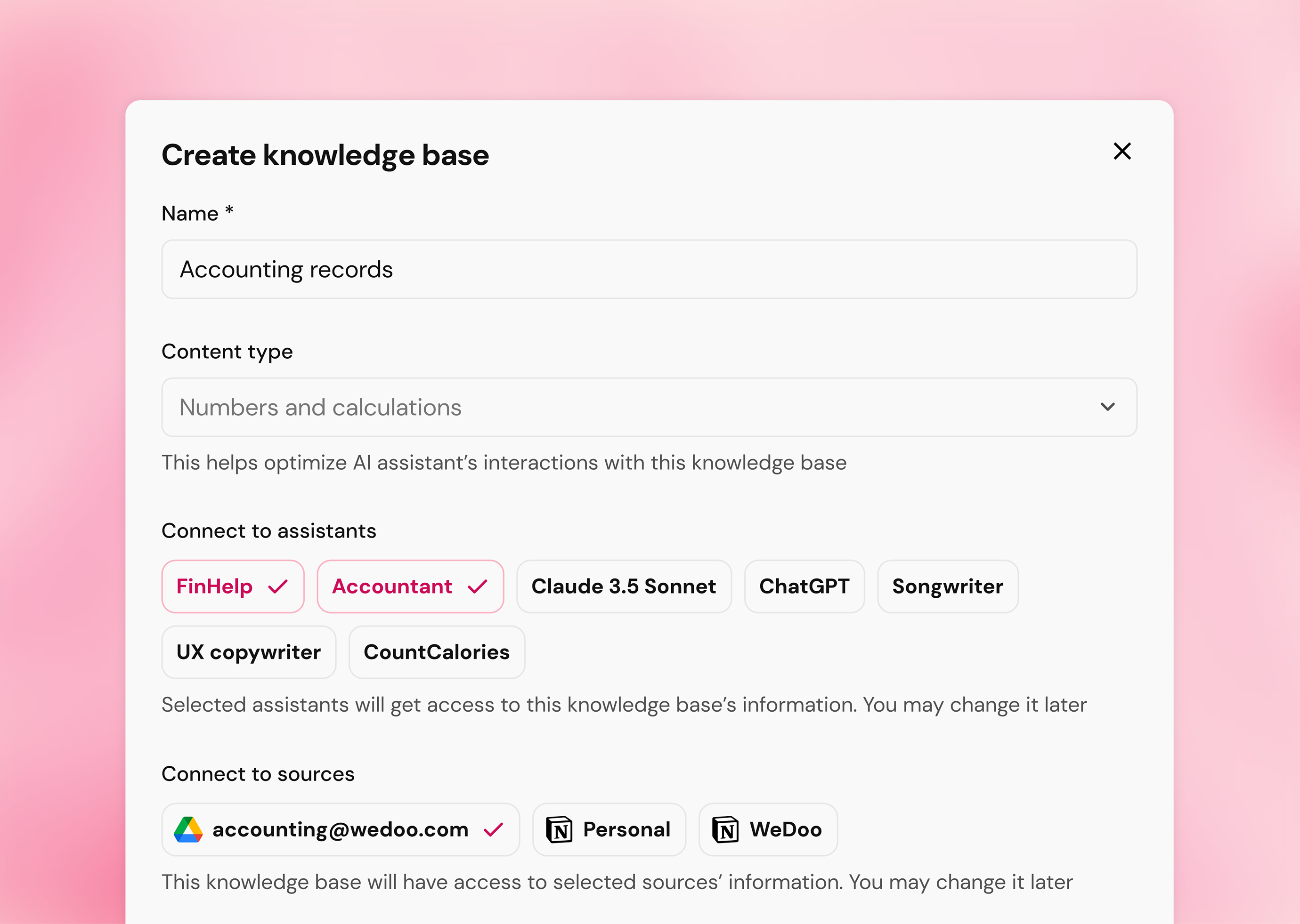 Easily Share Information With Assistants