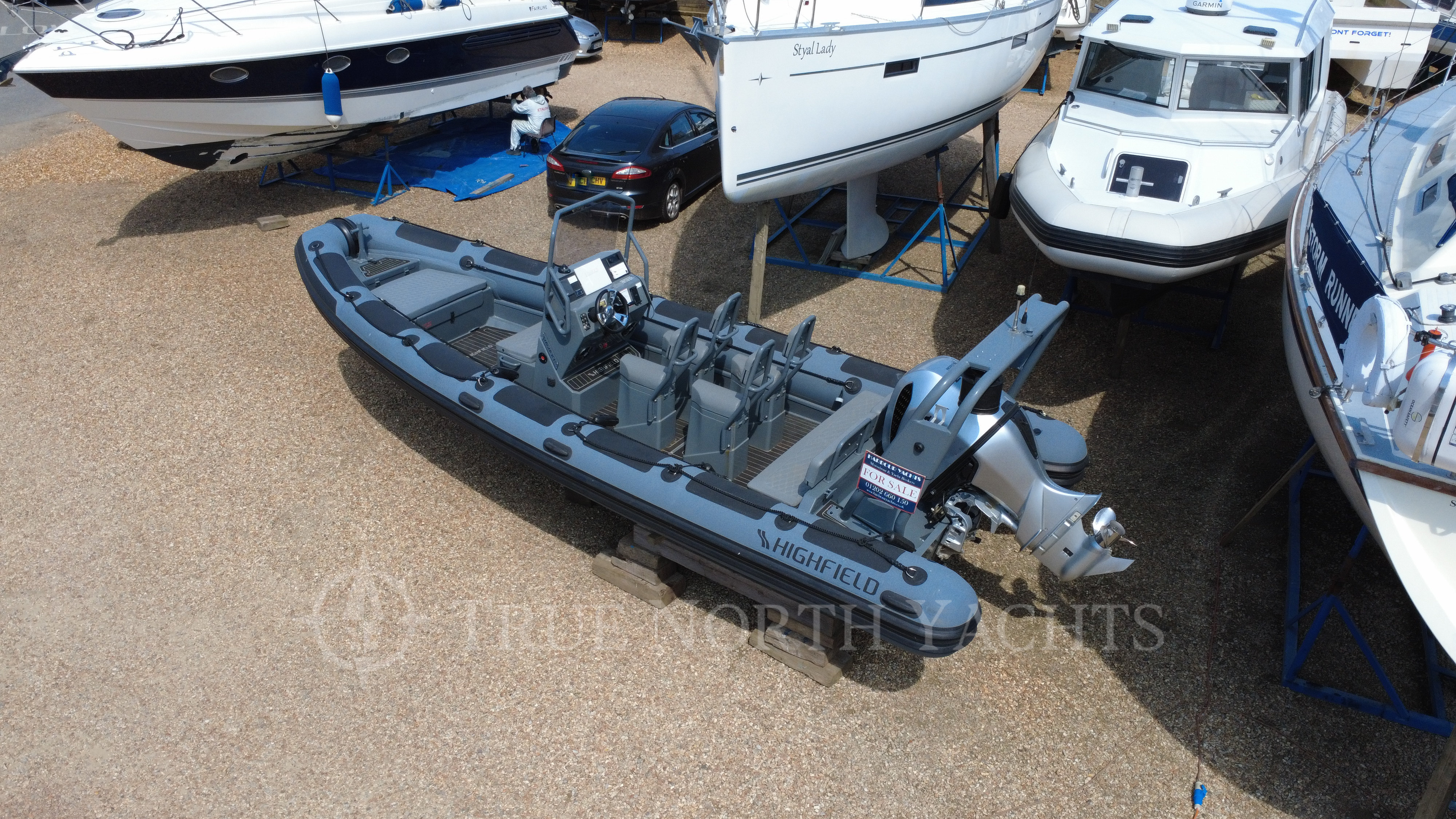 Drone port stern