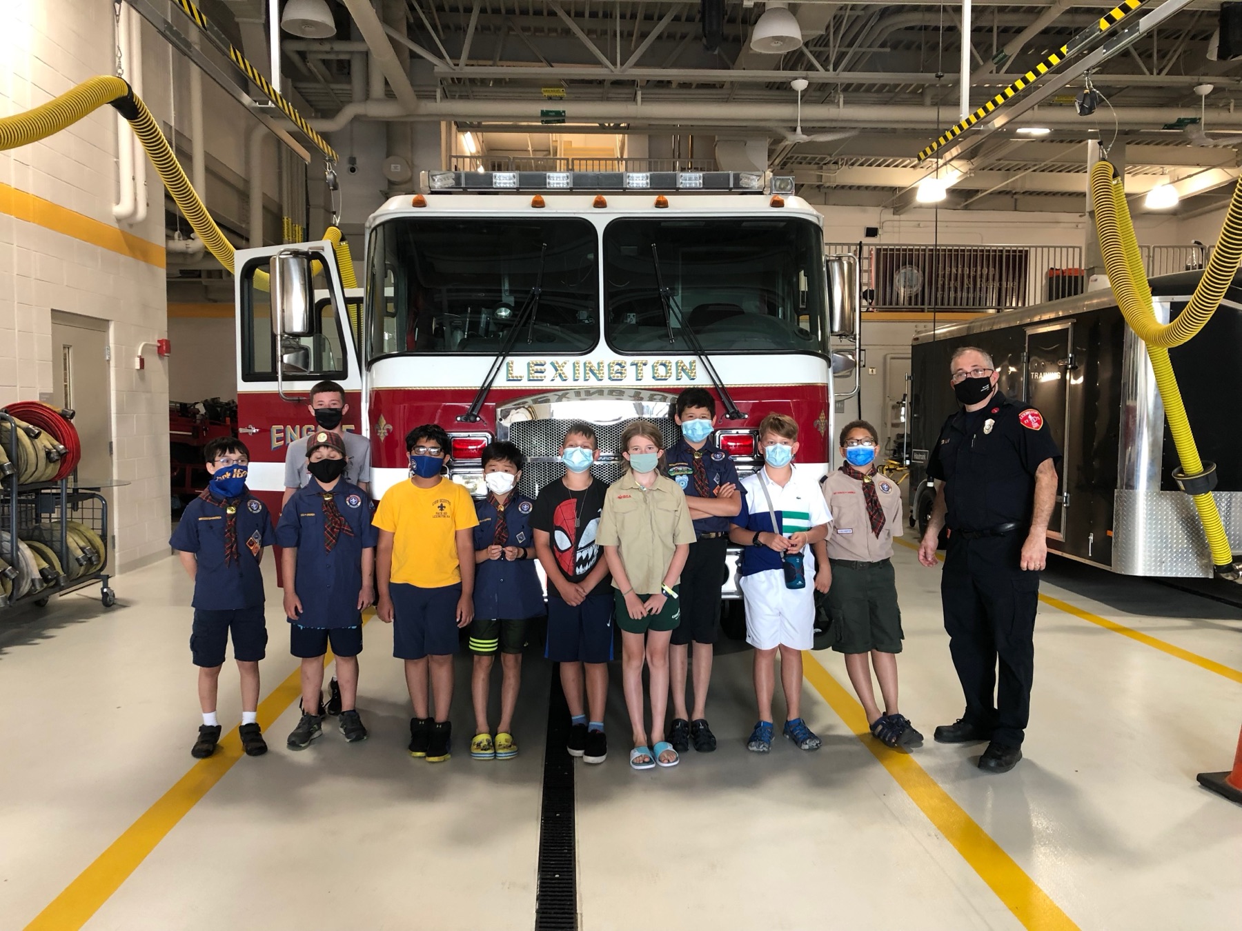 Fire Station Visit