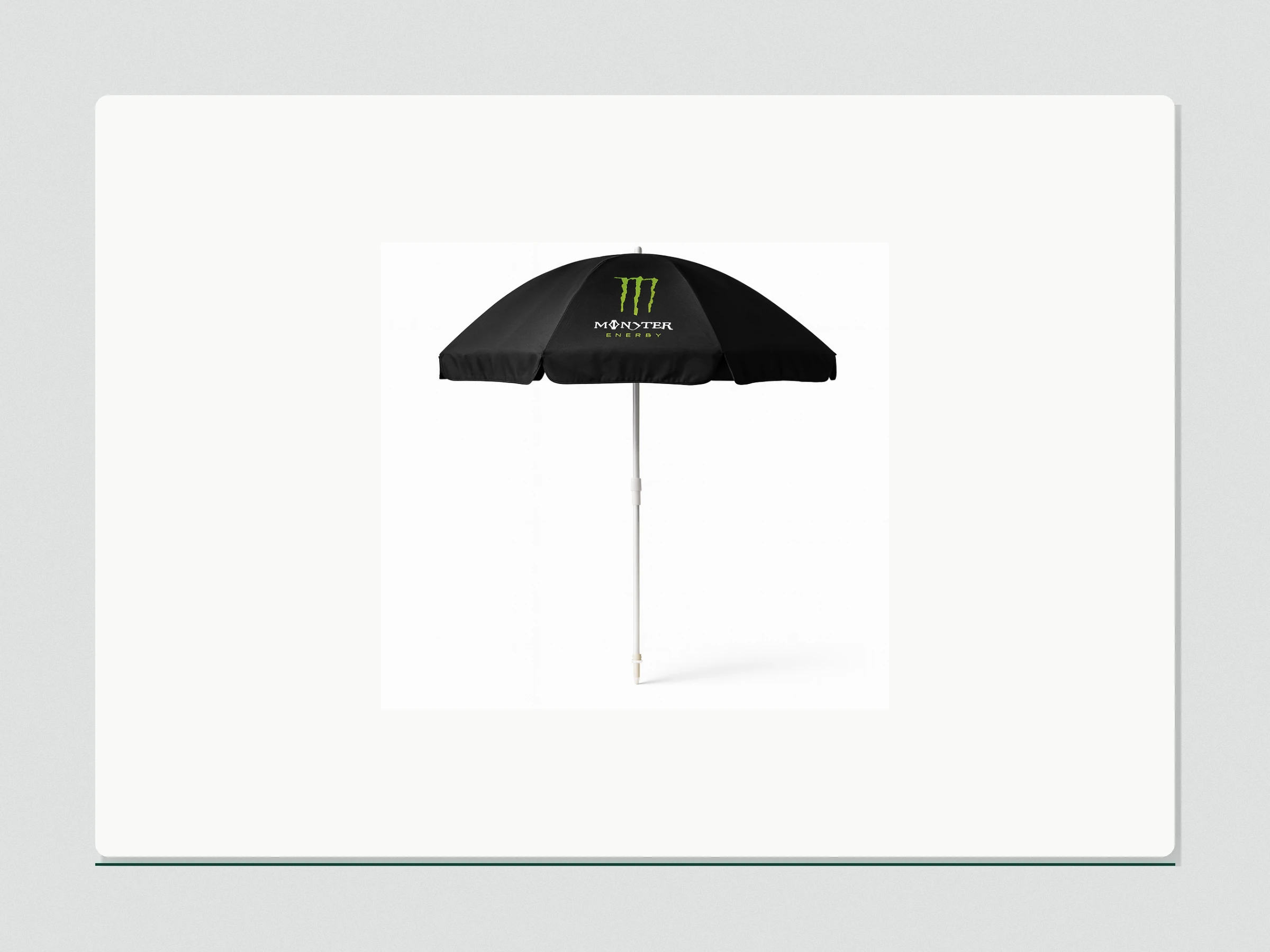 Sombrilla producido para Monster