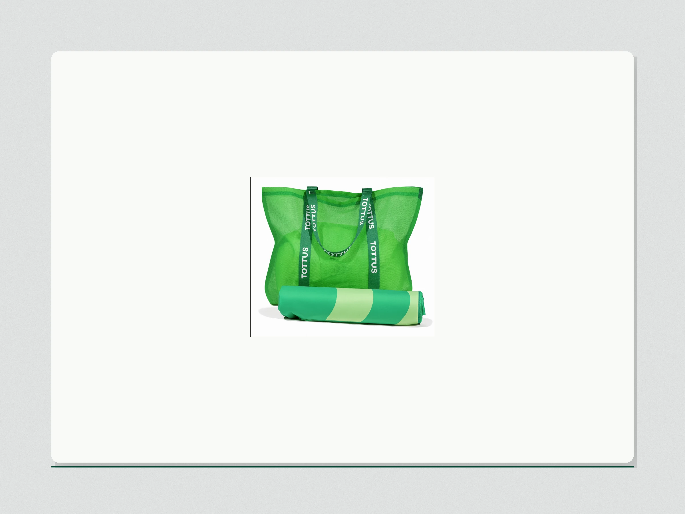 Kit playero producido para Tottus