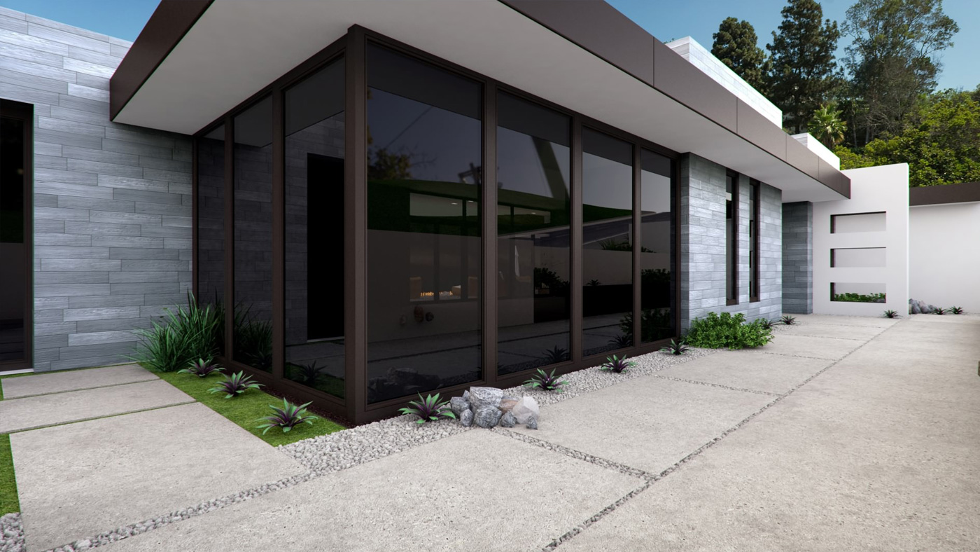 A modern, well-kept home, the asset a resilient frame protects