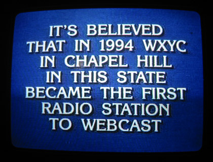 WXYC on Jeopardy
