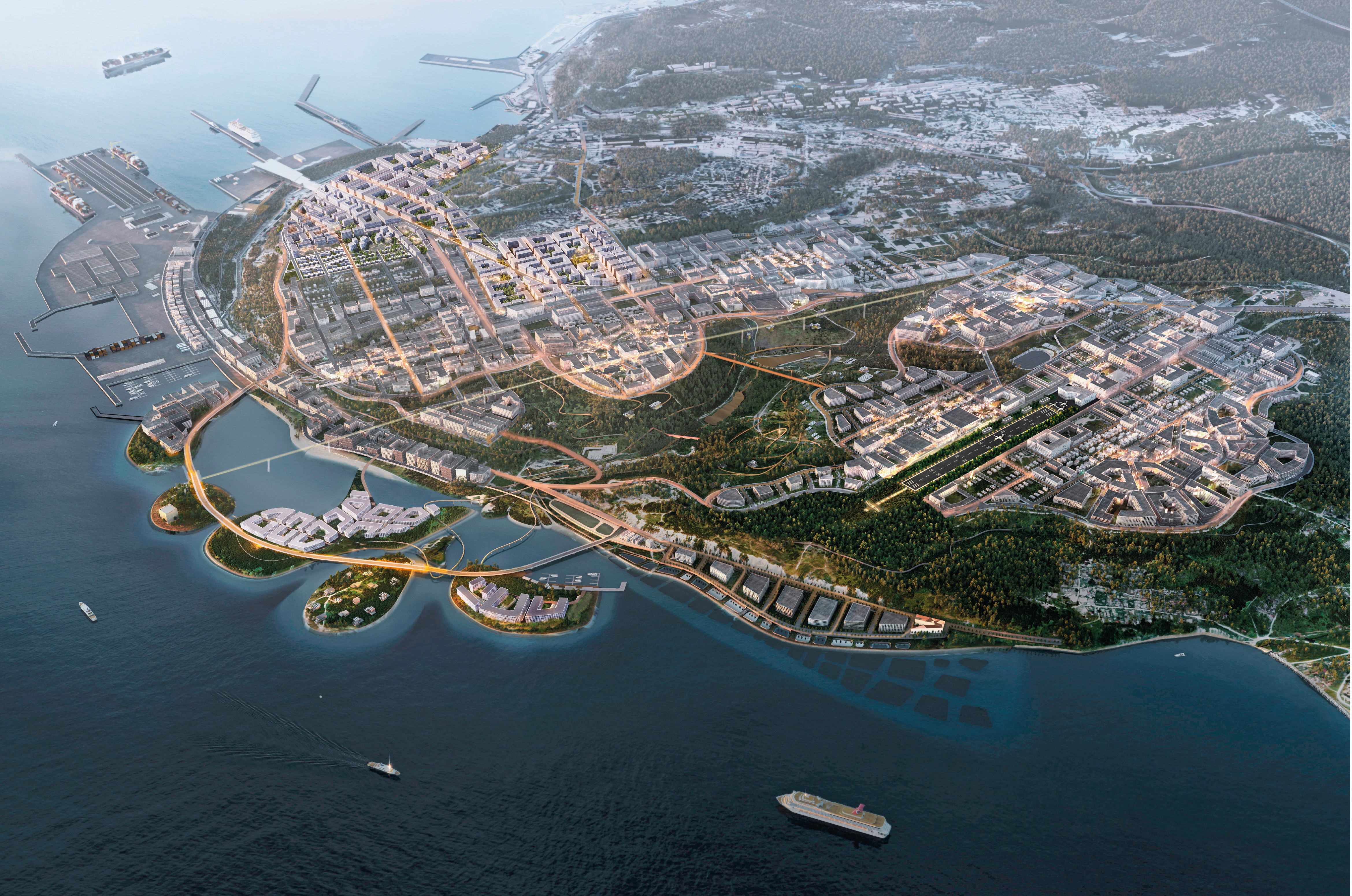 Сахалин. Мастер-план нового города - undefined