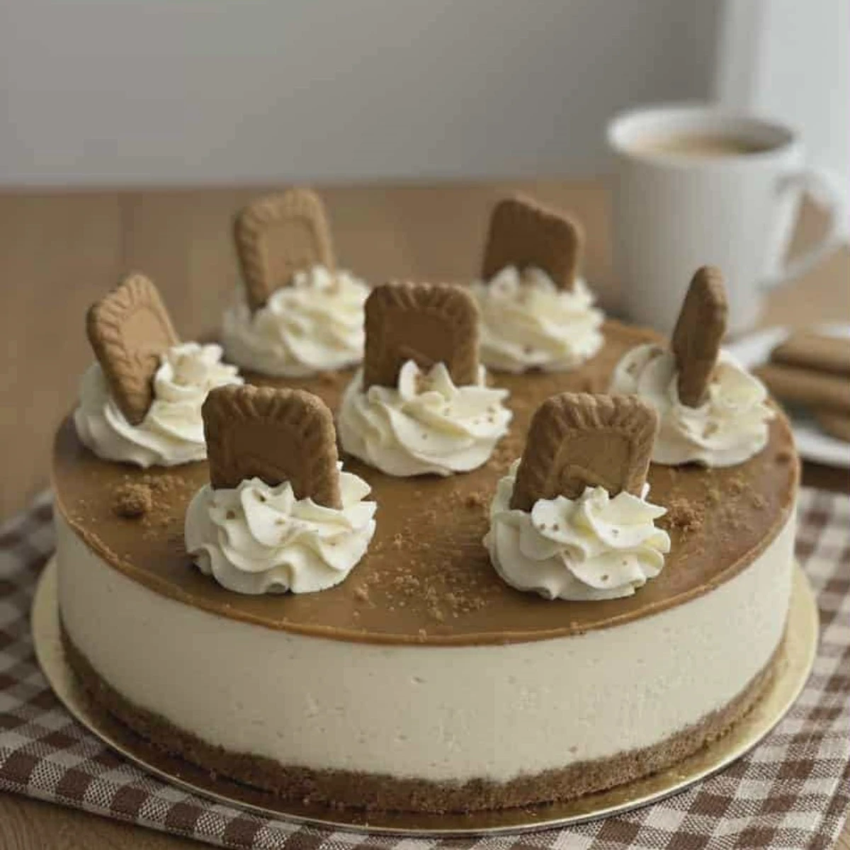 Cheesecake au citron avec meringue dorée