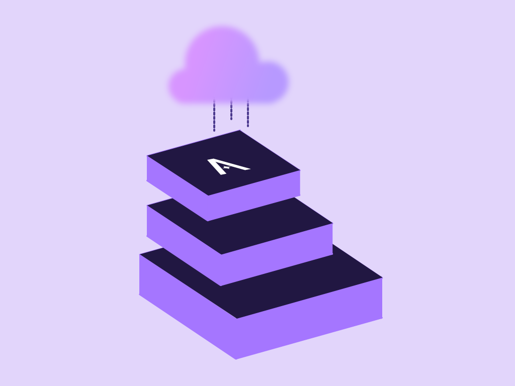 Automated deployment pipeline graphic