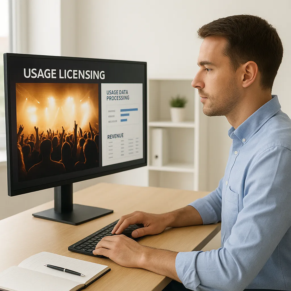 Musiklizenzierung und Datenverarbeitung