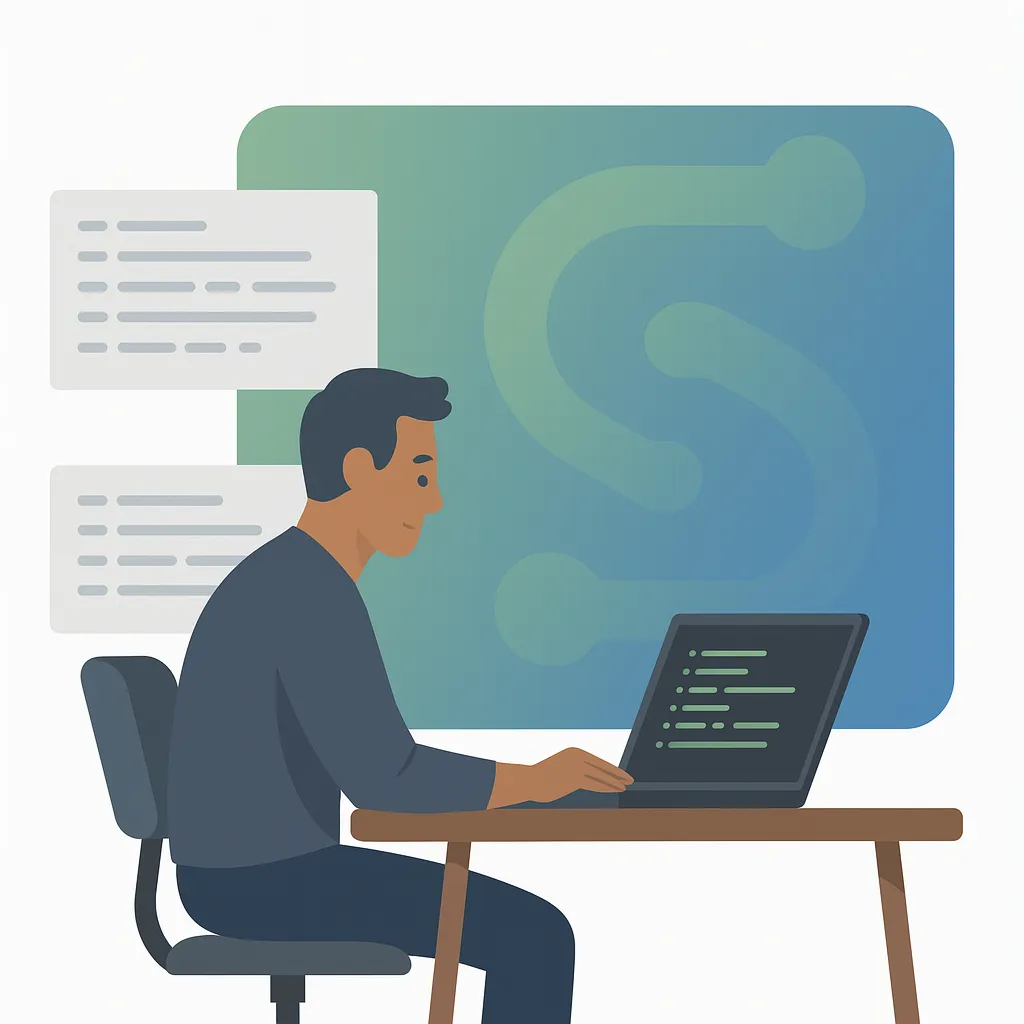 Illustration einer individuellen Softwareentwicklung