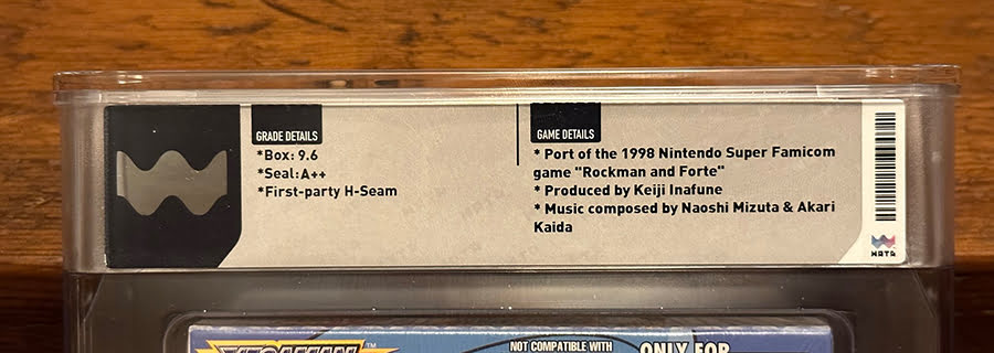 New label design, back