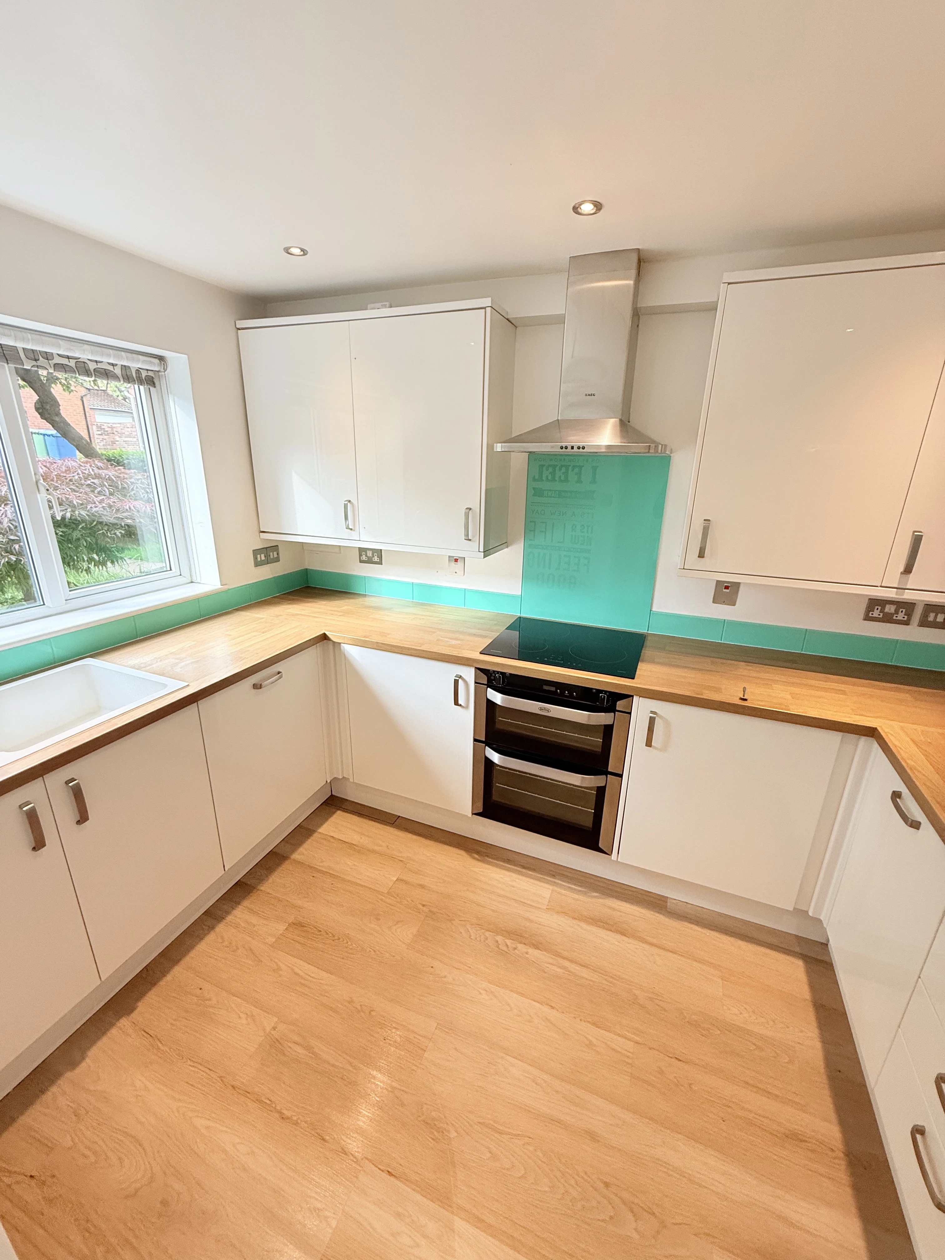 Cleaned kitchen