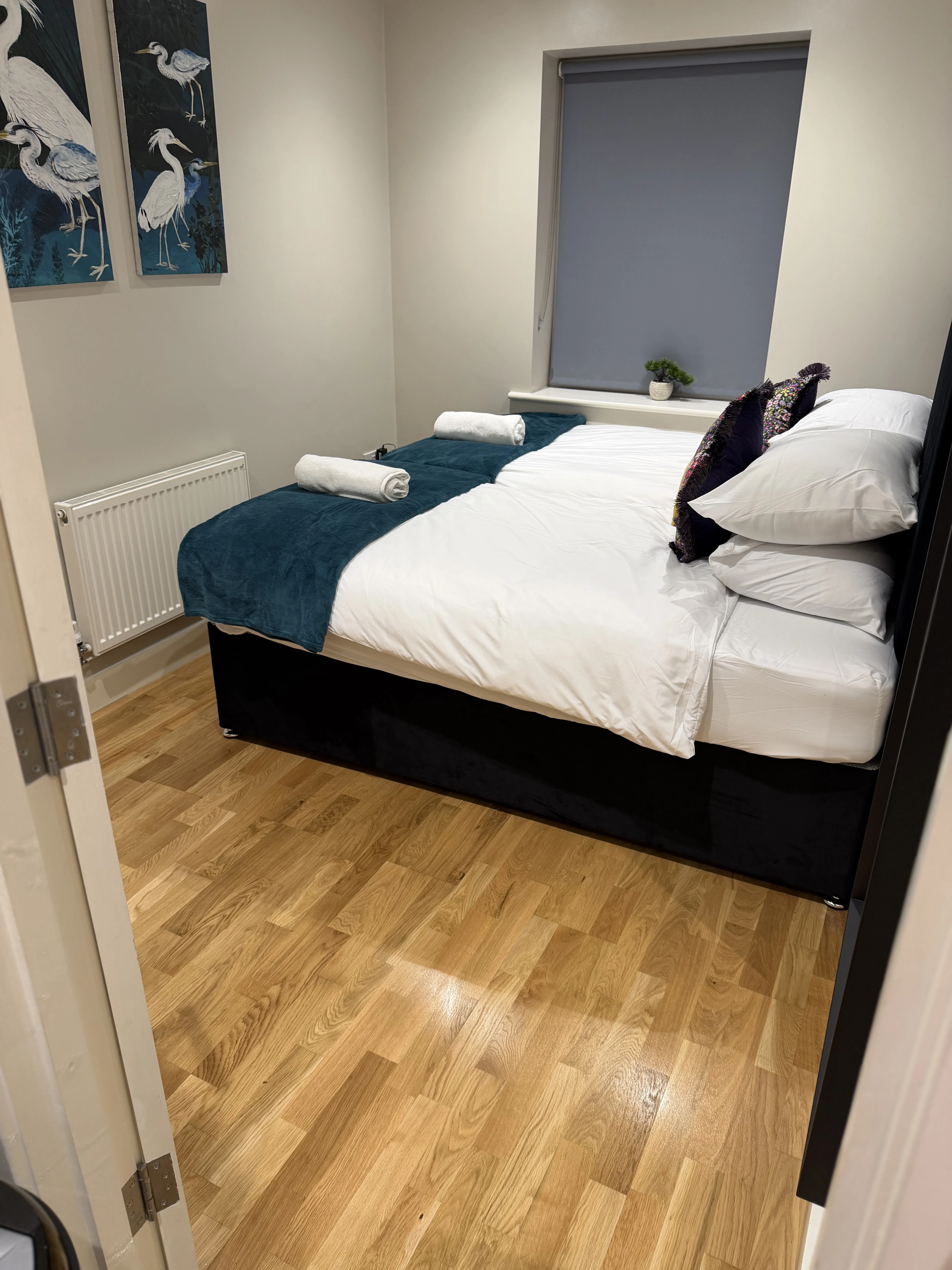Cleaned room