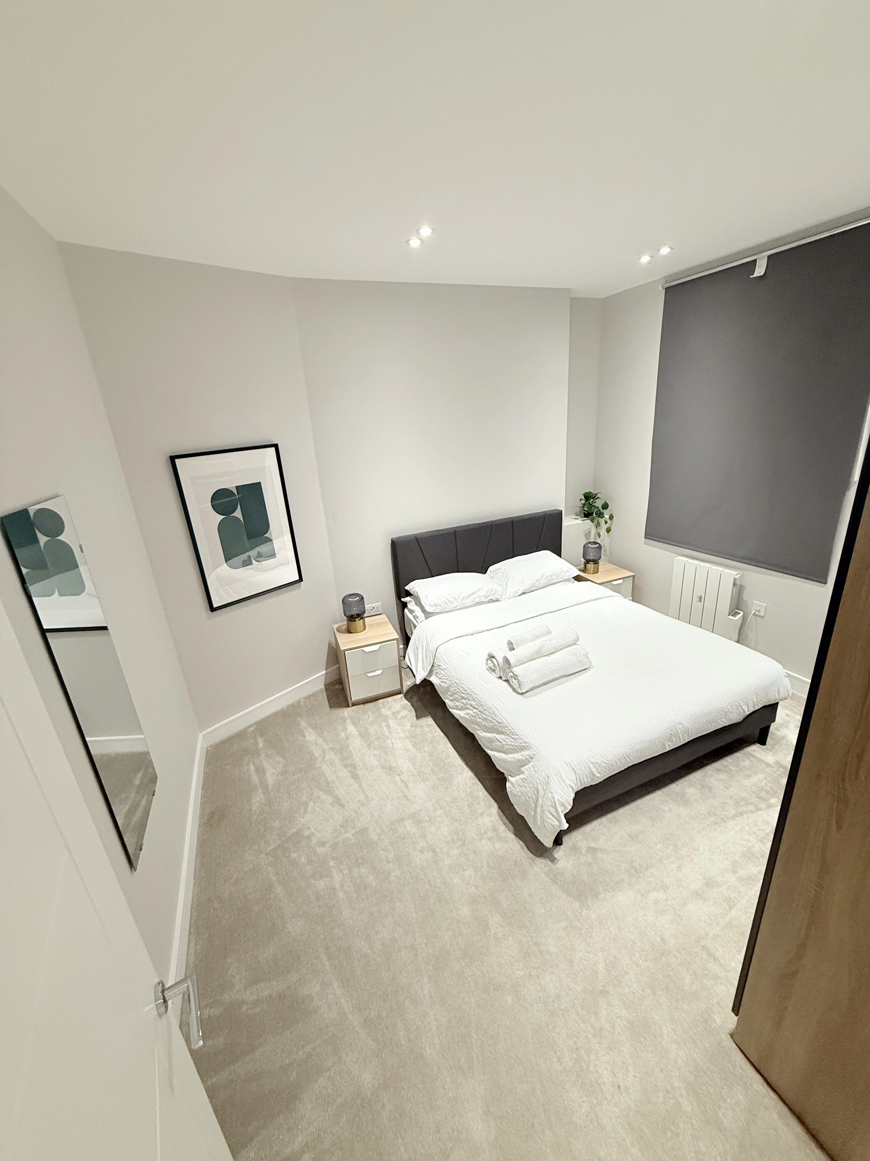 Cleaned room