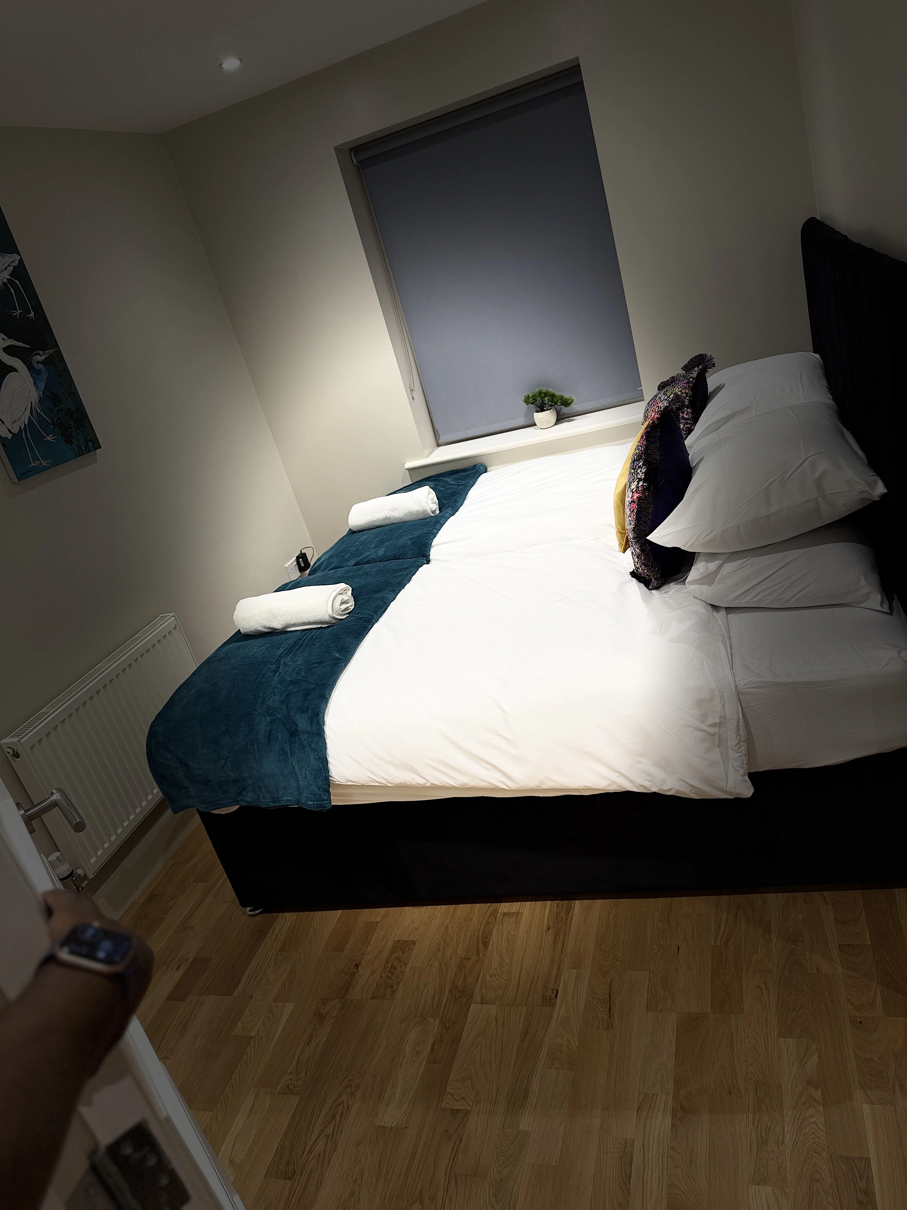 Cleaned room