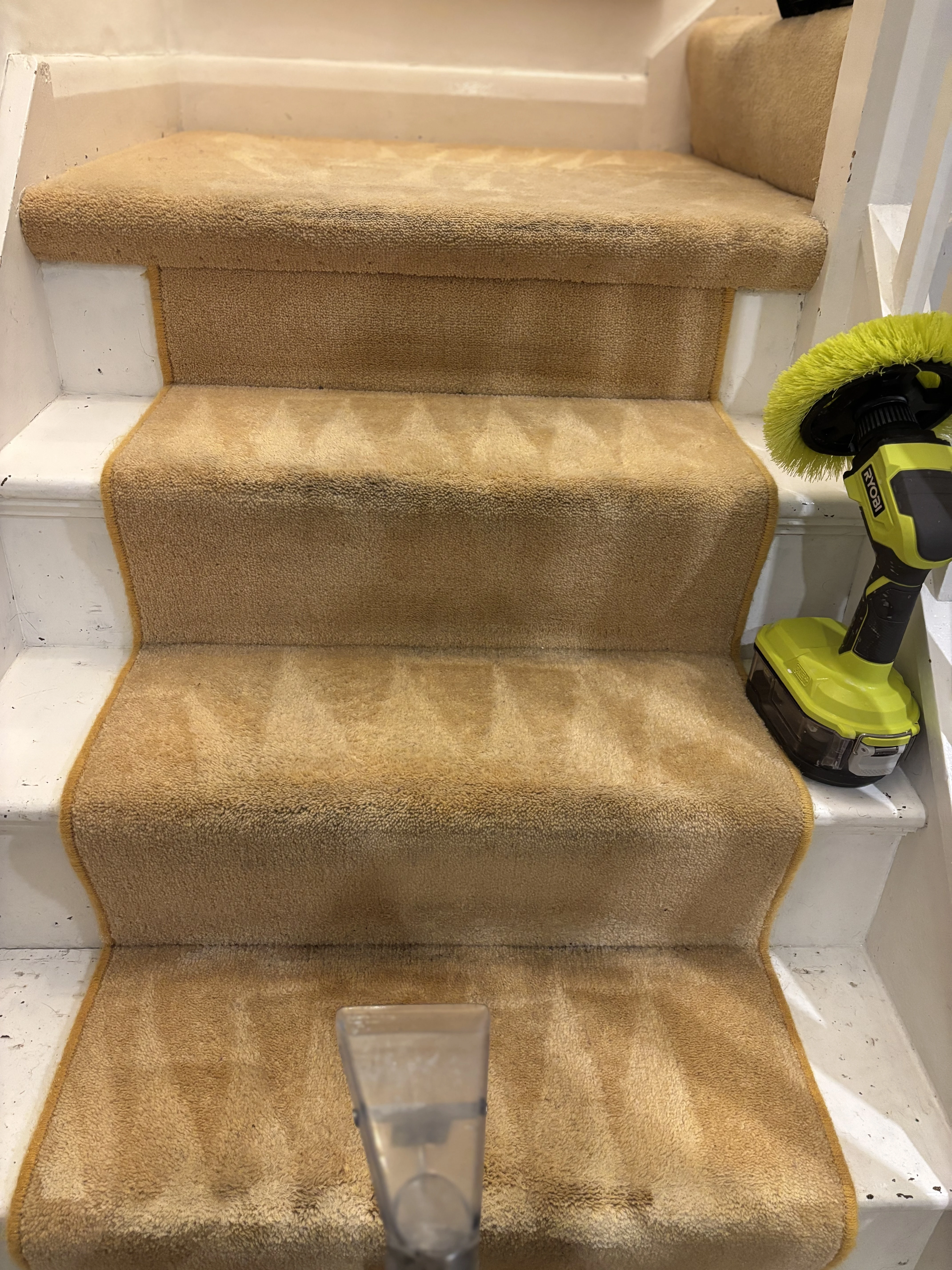 Cleaned staircase