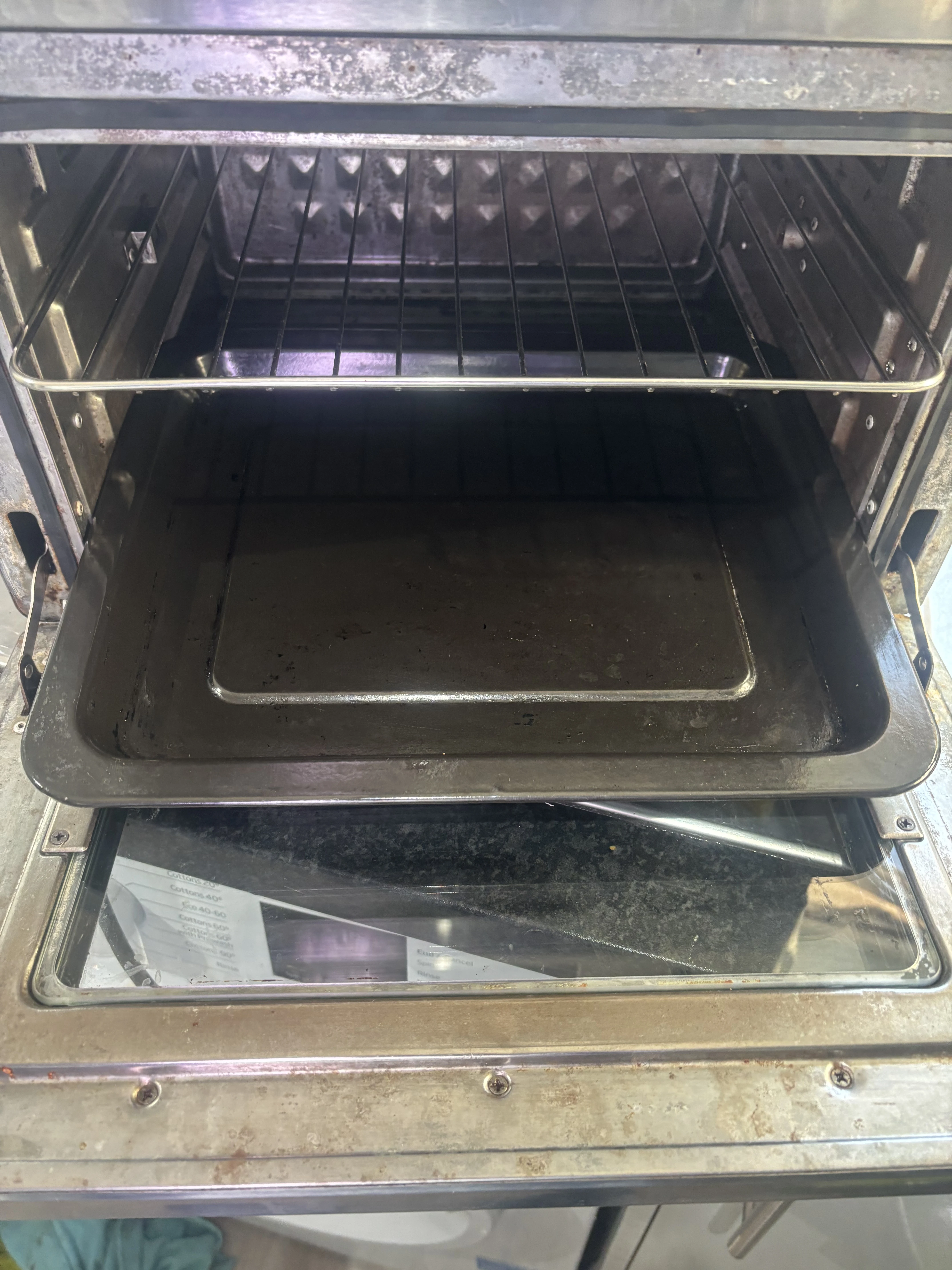Not so clean oven