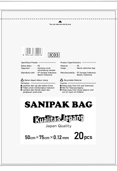 Sanipak Garbage Bag Distributor