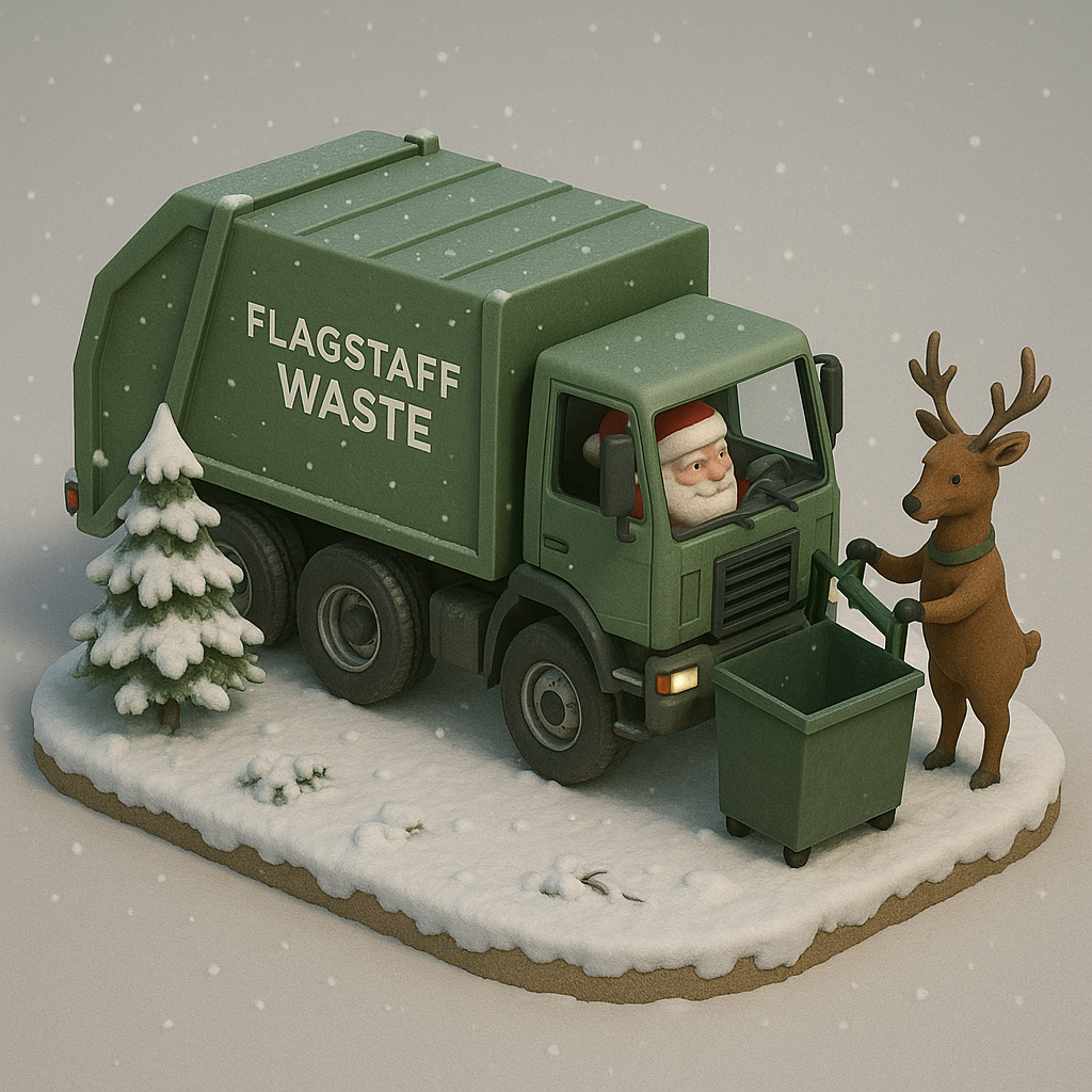 Christmas And New Years Curbside Collection Schedule! CLICK HERE for Calendar Graphic.