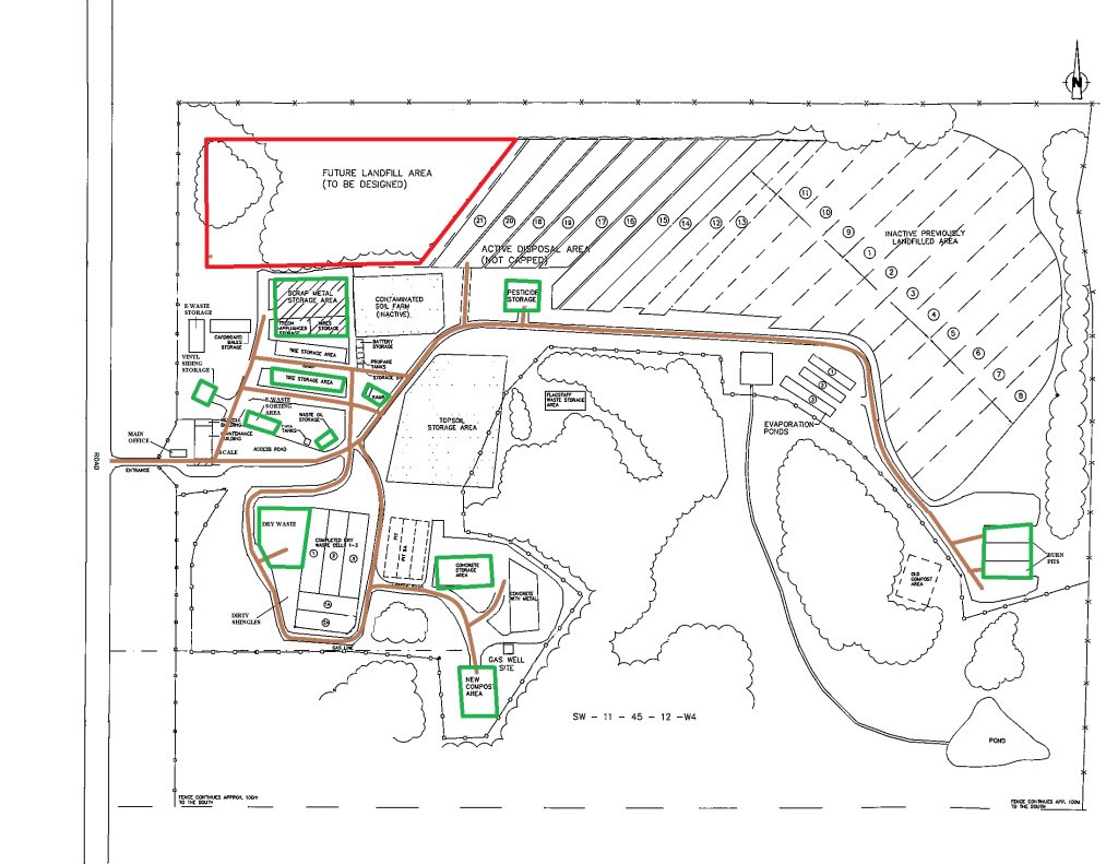 Flagstaff County main landfill station