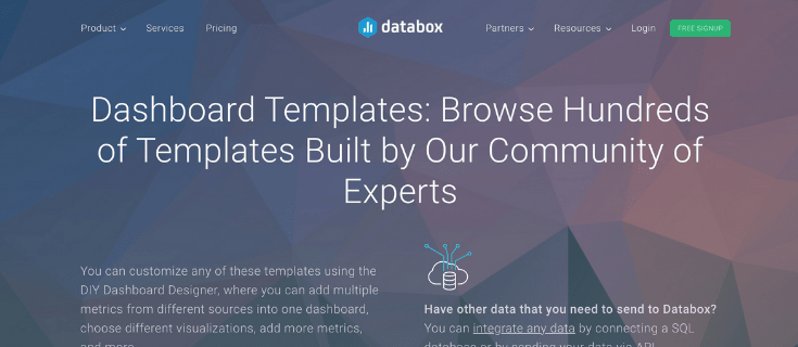 data box homepage