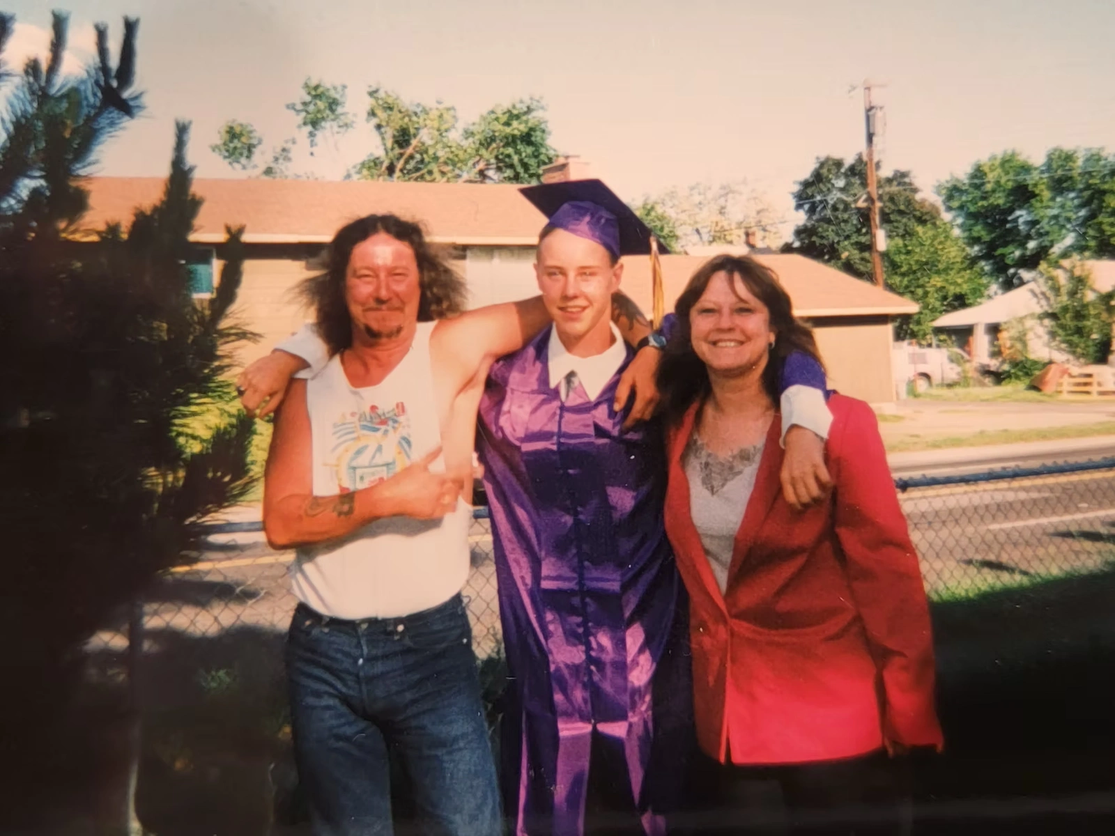 A graduation photo of Jerred